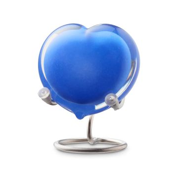 Urn Heart - Memory Line Pebble Heart | 20ml | Baby Blue