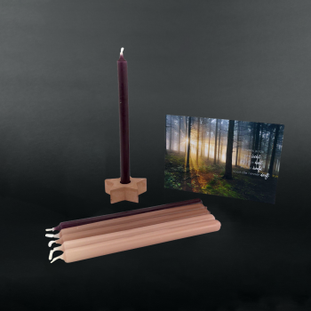 Comfort Gift Star Parents - Gedenkkerze Concrete | XS Star