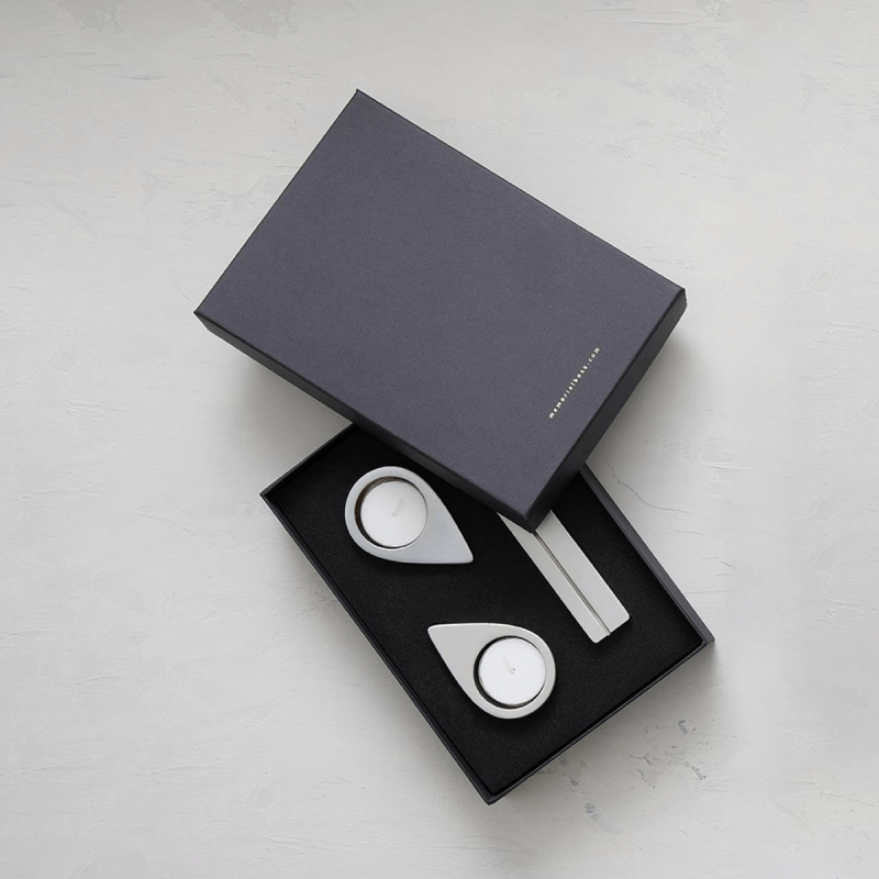 Memorialboxx – Wit uitvoering | Met fotohouder, theelichtjes en askamer 10 ml