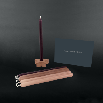 Comfort Gift Star Parents - Gedenkkerze Concrete | XS Star